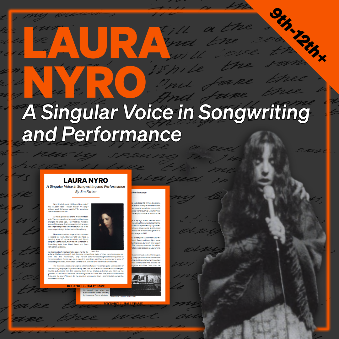 Laura Nyro: A Singular Voice in Songwriting and Performance