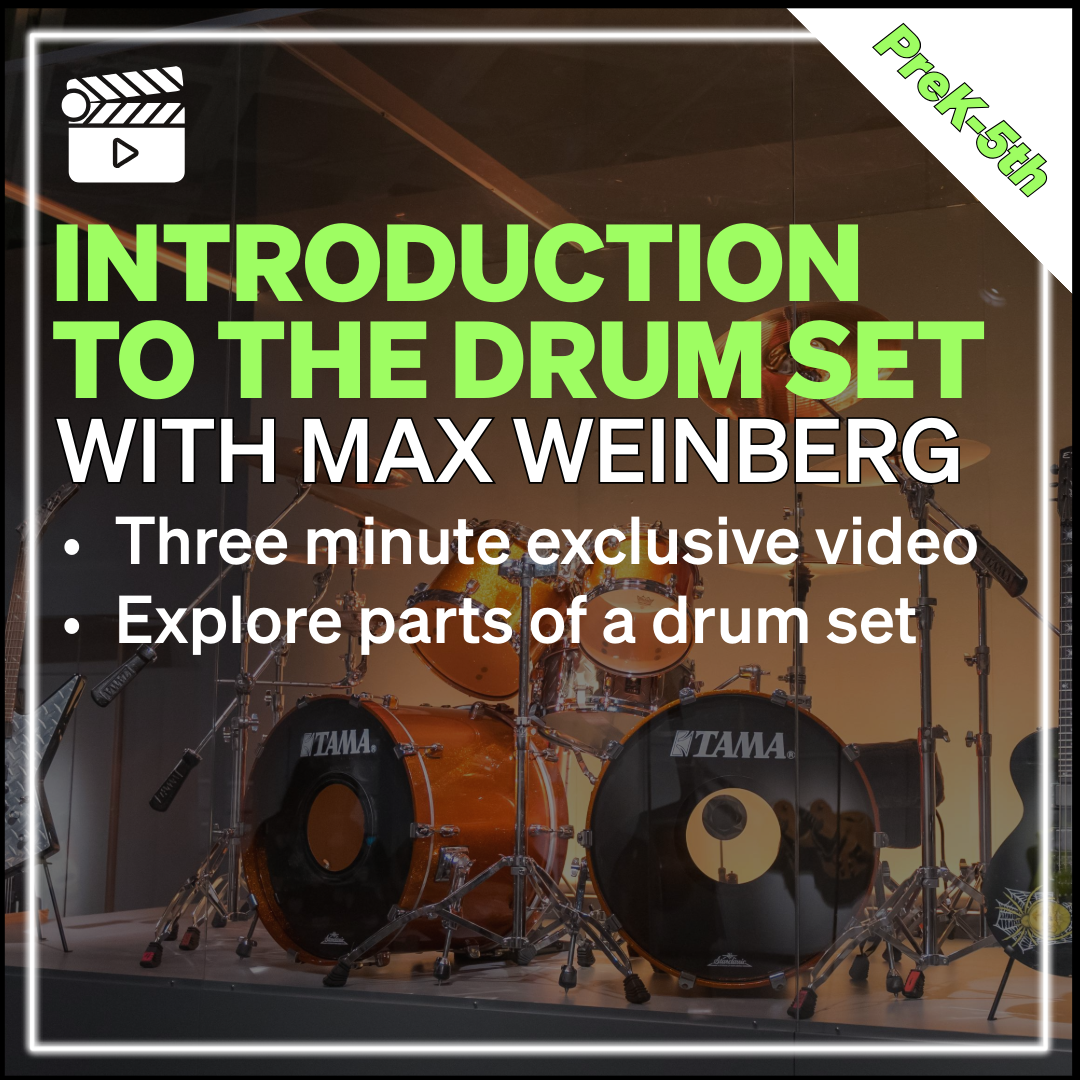 Introduction to the Drum Set with Max Weinberg