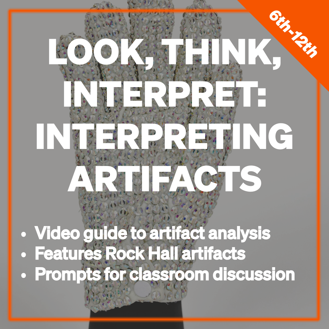 Look, Think, Discover: Interpreting Artifacts